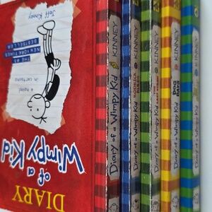 Children's Book Bundle - Diary of a Wimpy Kid By Jeff Kinney - Readers 7 To 12
